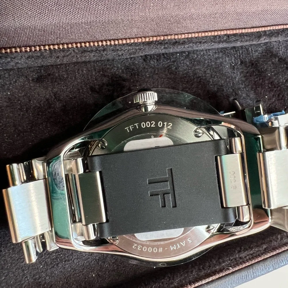 TOM FORD Stainless Steel No. 002 Watch 38mm